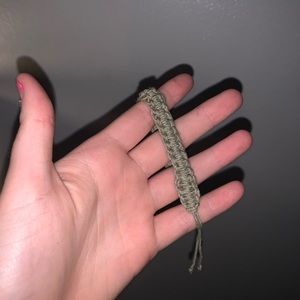 Boho hippie hemp twine handmade bracelet